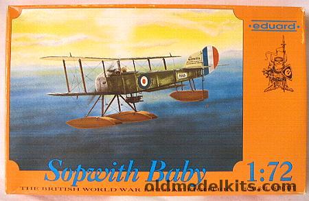 Eduard 1/72 Sopwith Baby Floatplane, 07202 plastic model kit